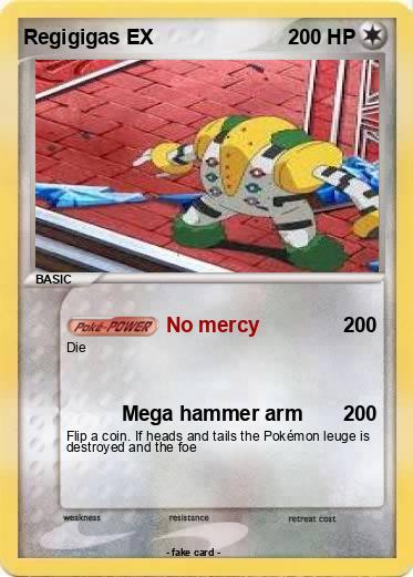 Pokemon Regigigas EX