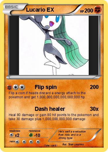 Pokemon Lucario EX