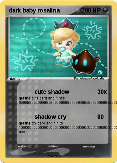 Pokemon dark baby rosalina