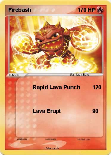 Pokemon Firebash