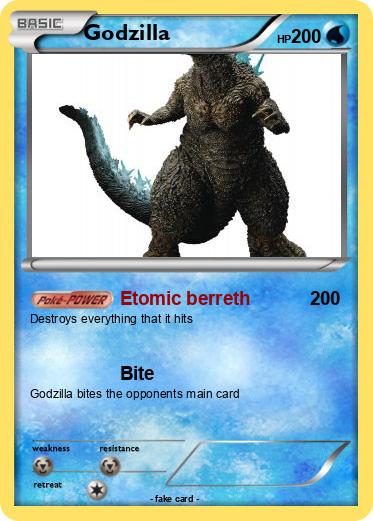 Pokemon Godzilla