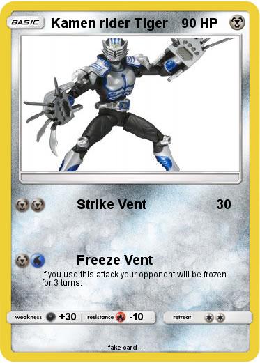 Pokemon Kamen rider Tiger
