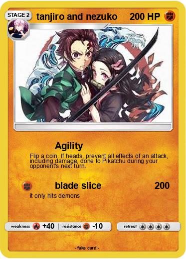 Pokemon tanjiro and nezuko