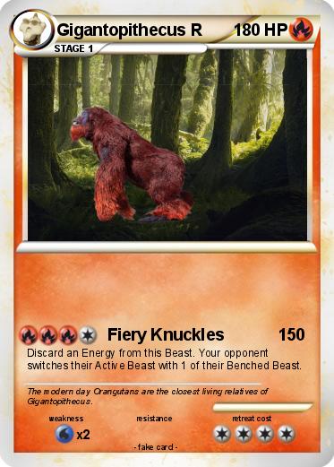 Pokemon Gigantopithecus R