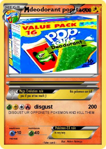 Pokemon deodorant pop-tarts