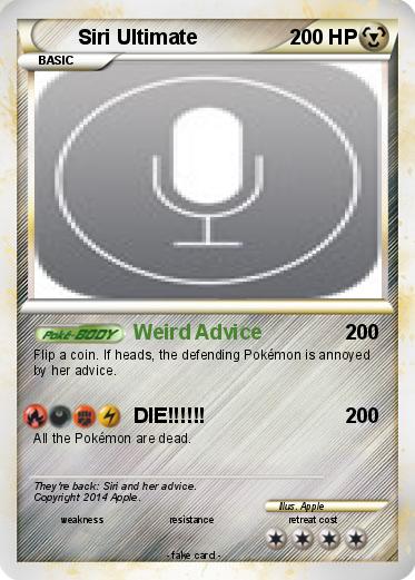 Pokemon Siri Ultimate