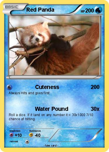 Pokemon Red Panda