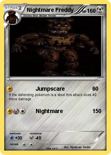 Pokemon Nightmare Freddy