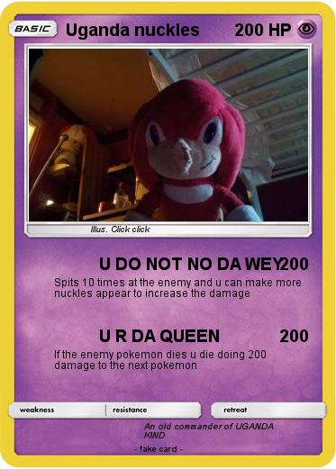 Pokemon Uganda nuckles