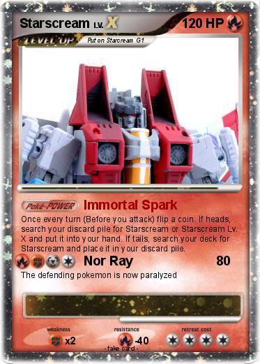 Pokemon Starscream