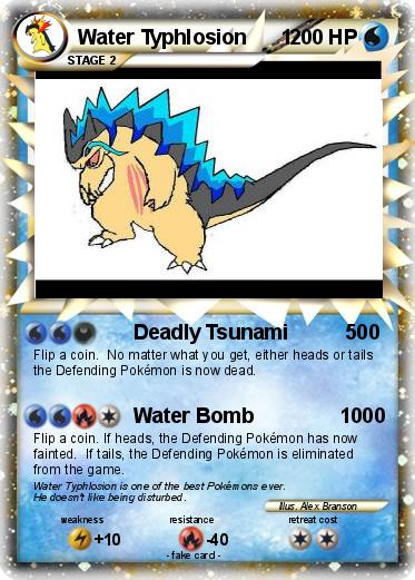 Pokemon Water Typhlosion      1
