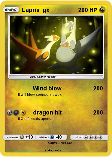 Pokemon Lapris  gx