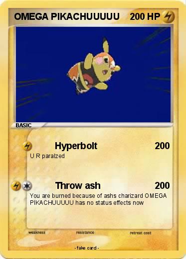 Pokemon OMEGA PIKACHUUUUU