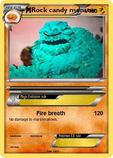 Pokemon Rock candy monster