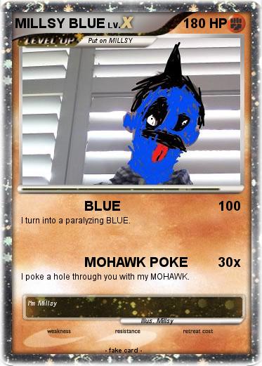 Pokemon MILLSY BLUE