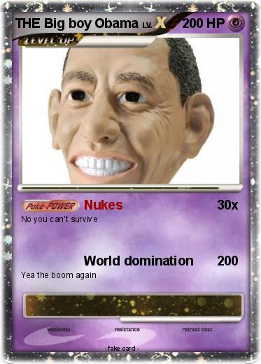 Pokemon THE Big boy Obama