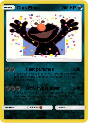 Pokemon Dark Elmo