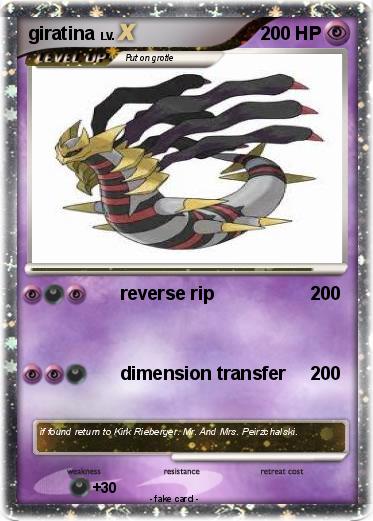 Pokemon giratina