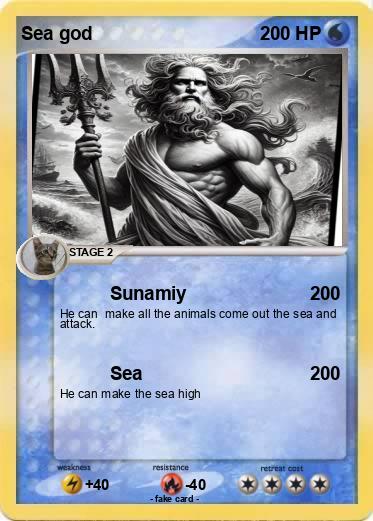 Pokemon Sea god