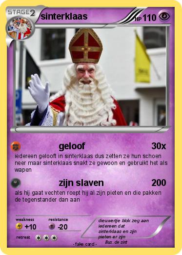 Pokemon sinterklaas