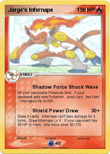 Pokemon Jorge's Infernape
