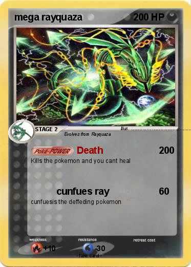 Pokemon mega rayquaza