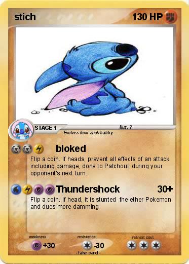 Pokemon stich
