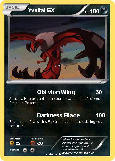 Pokemon Yveltal EX