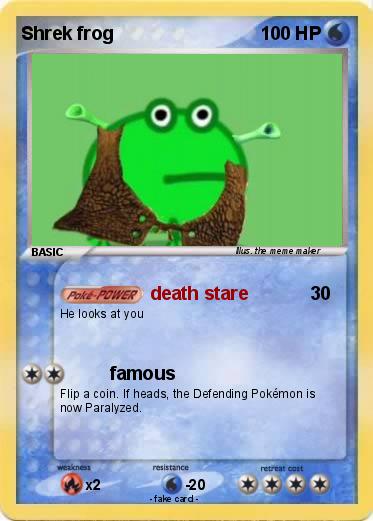 Pokemon Shrek frog