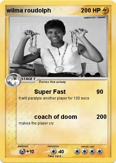 Pokemon wilma roudolph