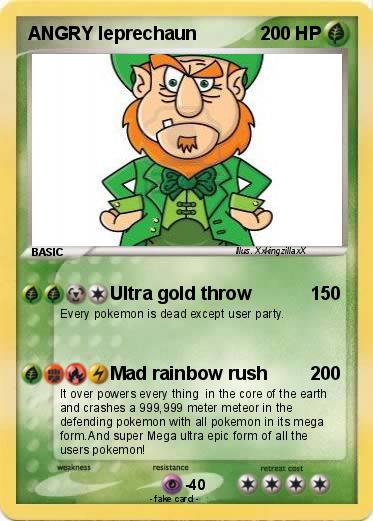 Pokemon ANGRY leprechaun
