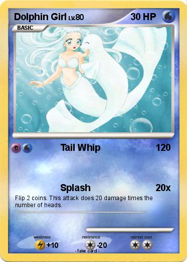 Pokemon Dolphin Girl
