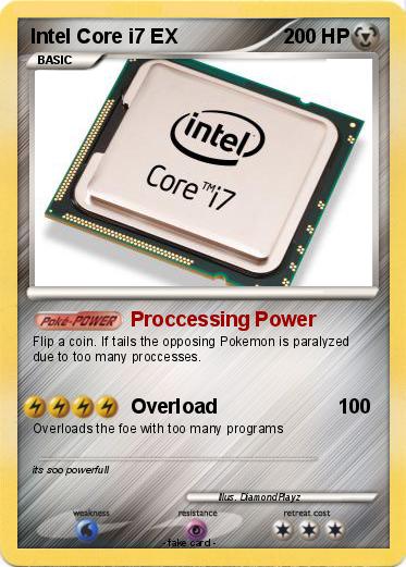 Pokemon Intel Core i7 EX