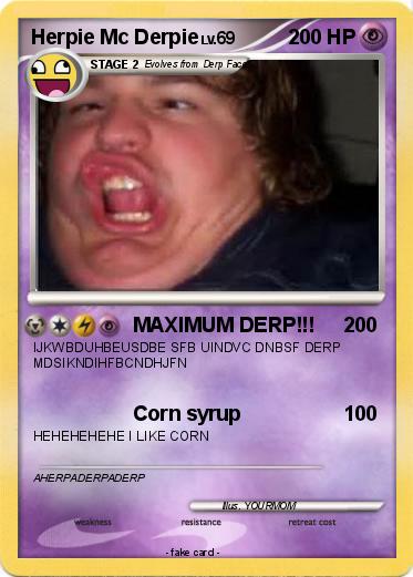 Pokemon Herpie Mc Derpie