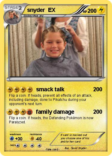 Pokemon snyder  EX
