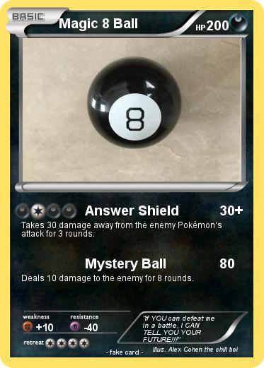 Pokemon Magic 8 Ball