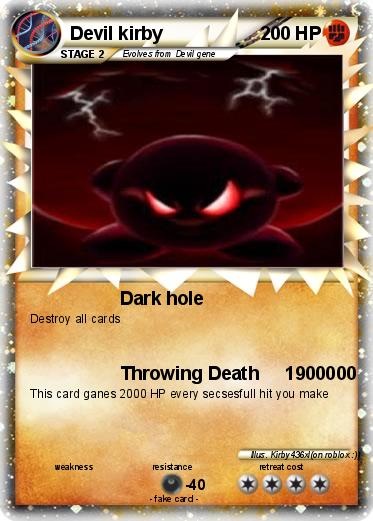 Pokemon Devil kirby