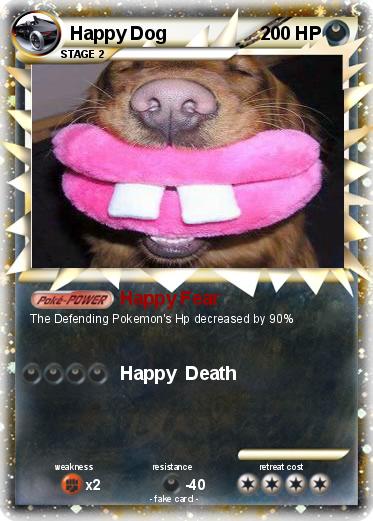 Pokemon Happy Dog