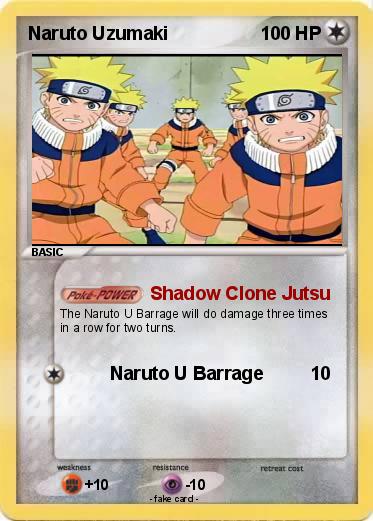 Pokemon Naruto Uzumaki
