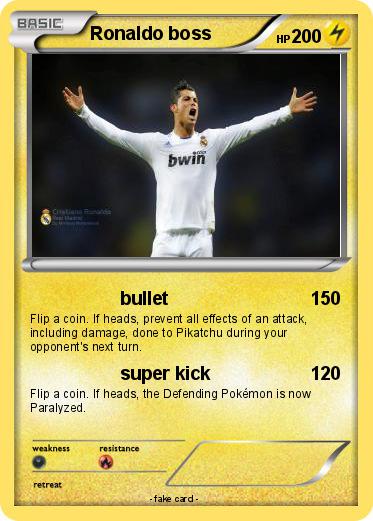 Pokemon Ronaldo boss
