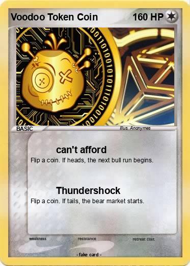Pokemon Voodoo Token Coin