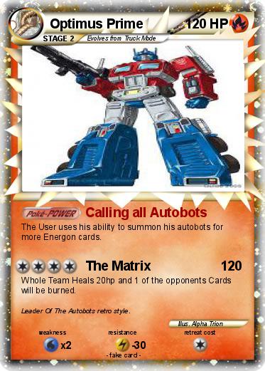 Pokemon Optimus Prime