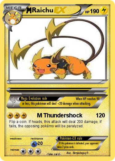 Pokemon Raichu