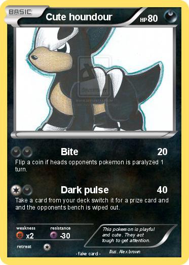 Pokemon Cute houndour