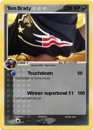 Pokemon Tom Brady