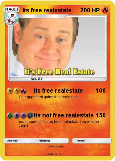 Pokemon Its free realestate