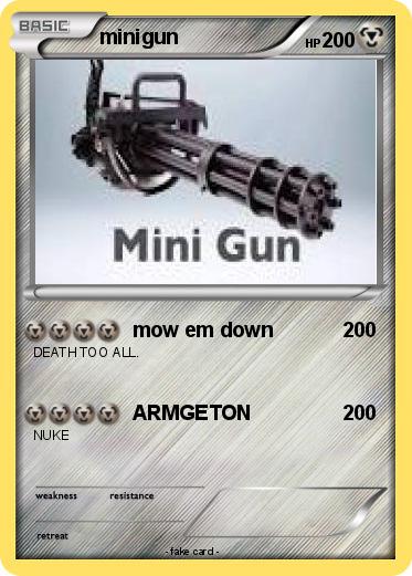 Pokemon minigun