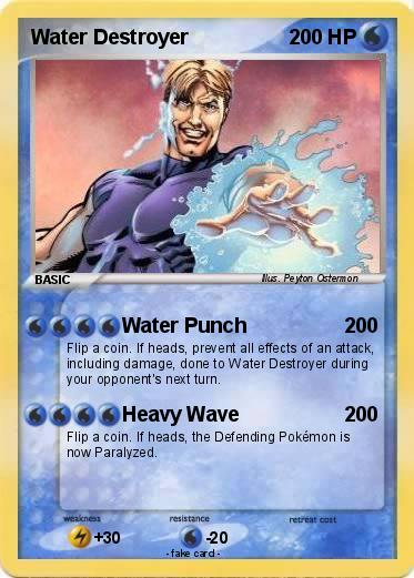 Pokemon Water Destroyer