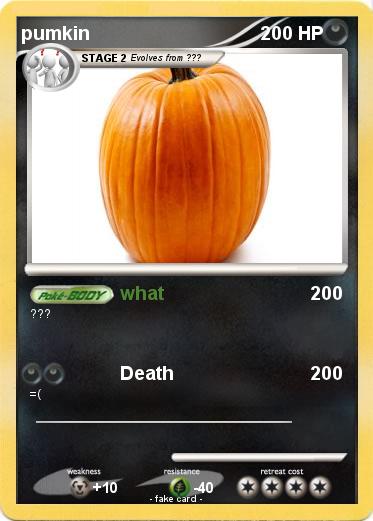 Pokemon pumkin