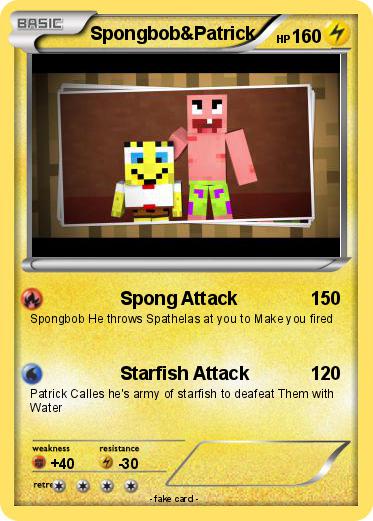 Pokemon Spongbob&Patrick